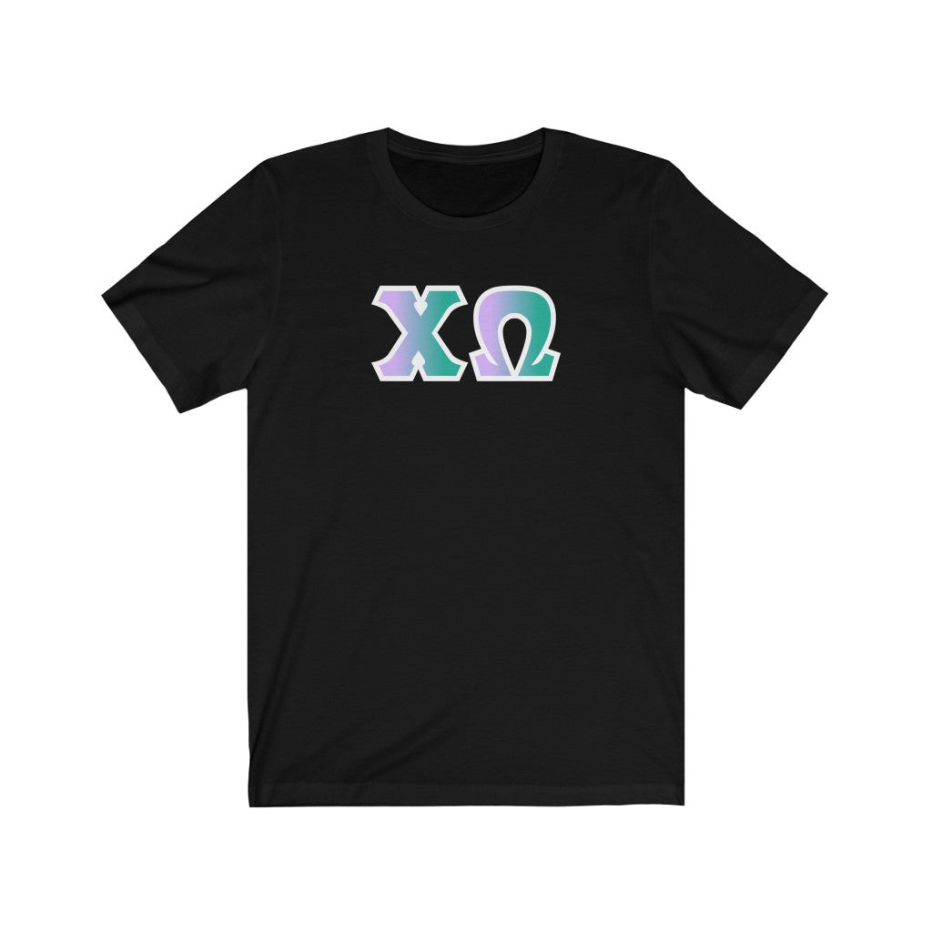 Chi Omega Printed Letters | Antarctica T-Shirt