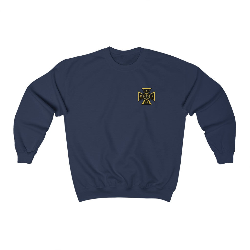Alpha Tau Omega | ATO Badge Crewneck Sweatshirt