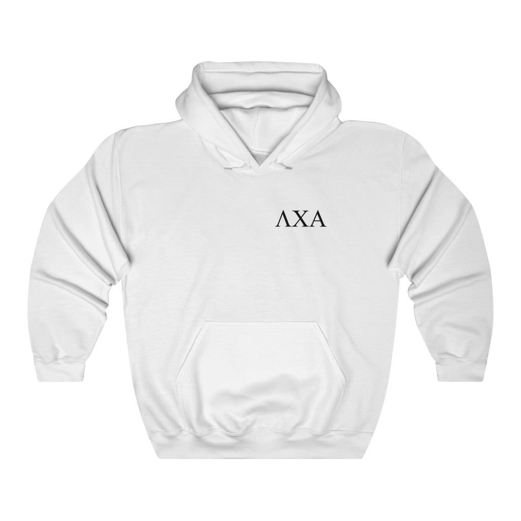 Lambda Chi Alpha Graphic Hoodie | Black Letters LC
