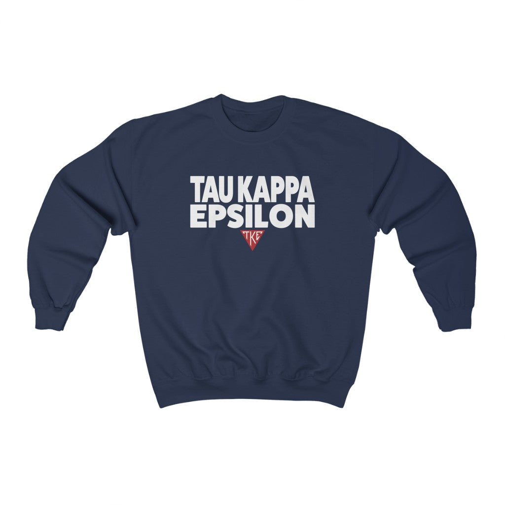 Tau Kappa Epsilon Graphic Crewneck Sweatshirt | Bold Brother