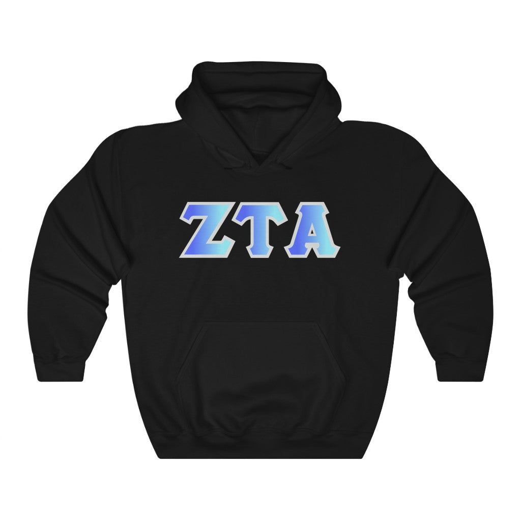 ZTA Printed Letters | Oceans Hoodie